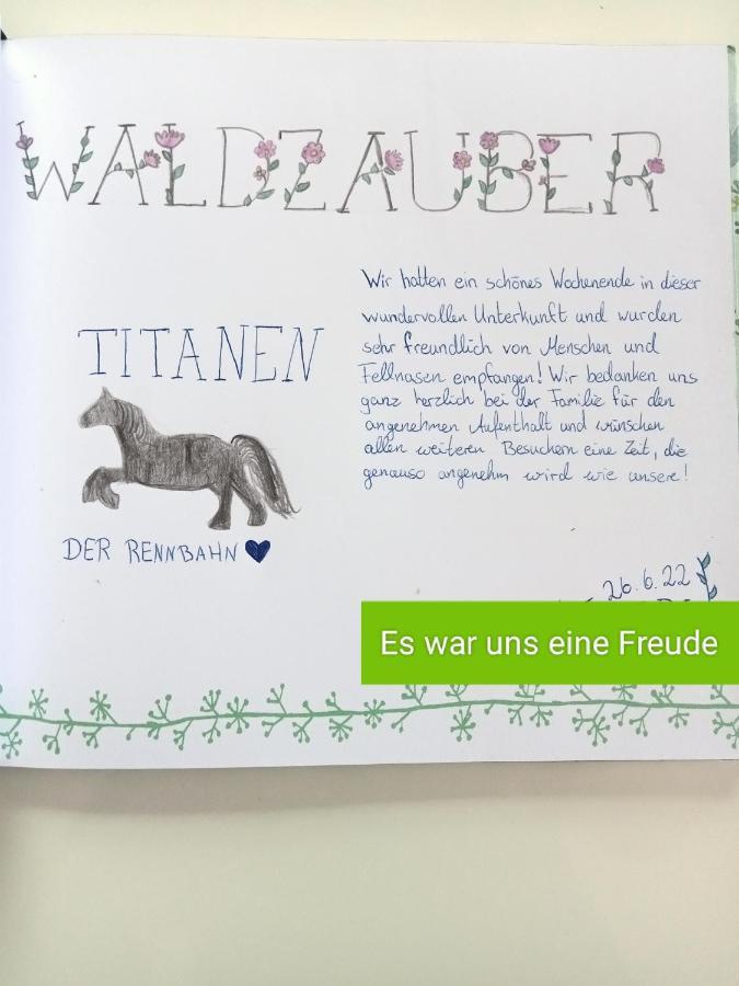Ferienzimmer Waldzauber Borkwalde ภายนอก รูปภาพ